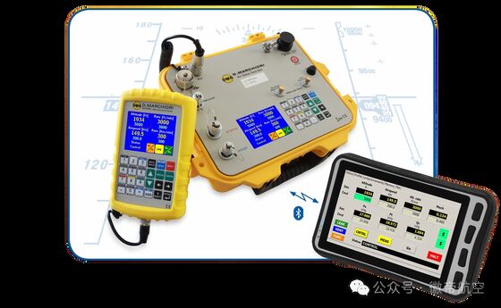 DMA MPS49, Versatile Air Data Test Set met 3 kanalen